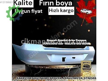 Renault Symbol Arka Tampon çıkma parça