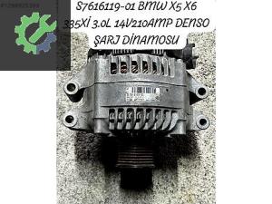 S7616119-01 BMW X5 X6 335Xİ 3.0L 14V210AMP DENSO ŞARJ DİNAMOSU