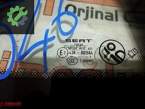Seat Leon Kelebek Camı 001564 çıkma parça