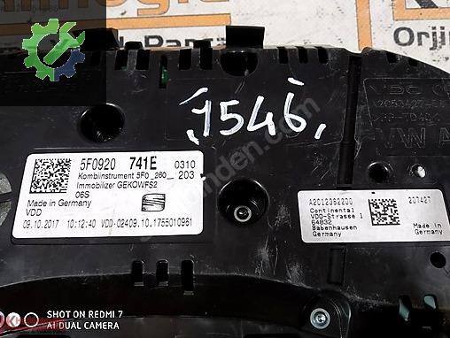 Seat Leon Gösterge Paneli 5F0920 çıkma parça