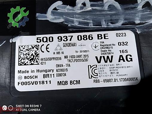 Seat Leon Beyin 5Q0937084BE çıkma parça