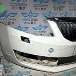 Skoda Octavia 2013-2014 Çıkma Ön Tampon 5E0807221