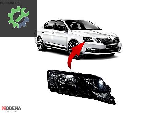 SKODA OCTAVİA 2017-2020 ÖN FAR SAĞ HALOJEN TİP SIFIR 5E1941016C