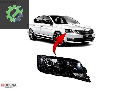 SKODA OCTAVİA 2017-2020 ÖN FAR SAĞ HALOJEN TİP SIFIR 5E1941016C