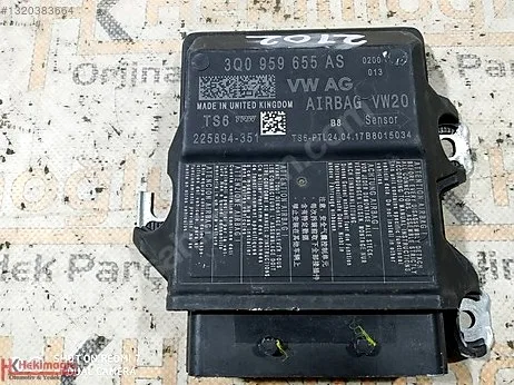 Skoda Octavia Airbag Beyni (SRS) 3Q0959655AS çıkma parça