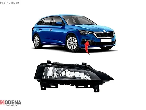 Skoda Scala Sis Farı 657941700 çıkma parça