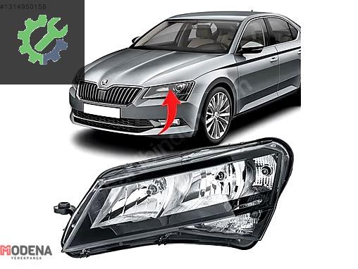 Skoda Superb Sol Ön Far 3V1941015 çıkma parça