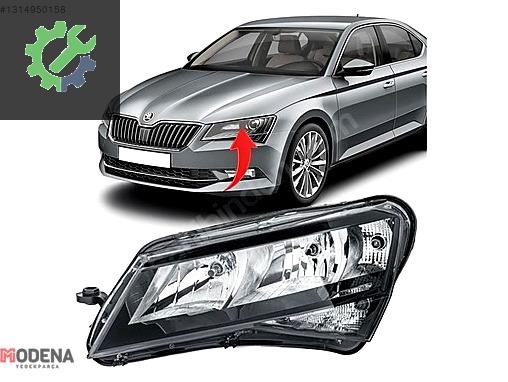 Skoda Superb Sol Ön Far 3V1941015 çıkma parça
