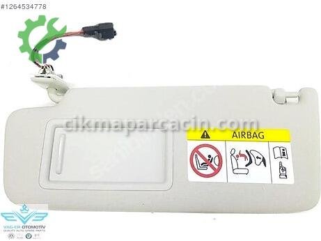 Skoda Superb Güneşlik çıkma parça