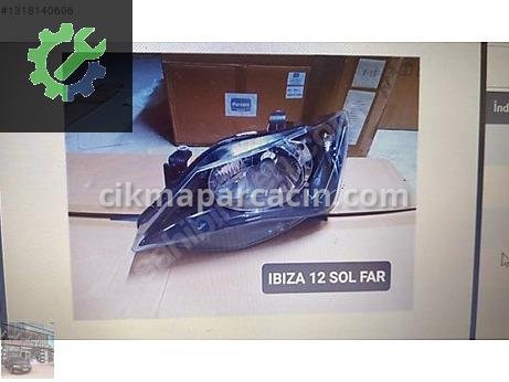 Seat Ibiza Sol Ön Far çıkma parça