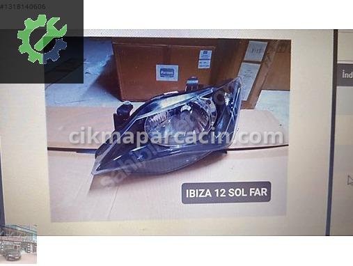 Seat Ibiza Sol Ön Far 6JSOLFAR çıkma parça