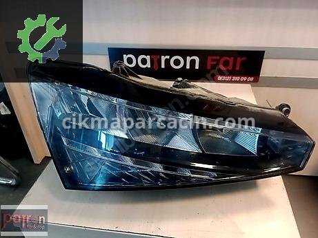 Skoda Scala Sol Ön Far çıkma parça