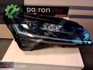Skoda Superb Mercekli Full Led Sağ Far Orjinal