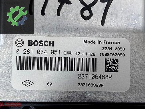 Renault Megane Beyin 237106468R çıkma parça