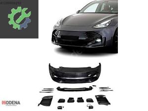 TESLA MODEL Y STR DİZAYN ÖN TAMPON SET SIFIR 2021 2022 2023 2024