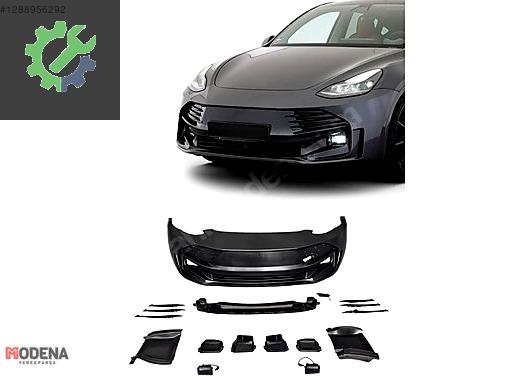 TESLA MODEL Y STR DİZAYN ÖN TAMPON SET SIFIR 2021 2022 2023 2024
