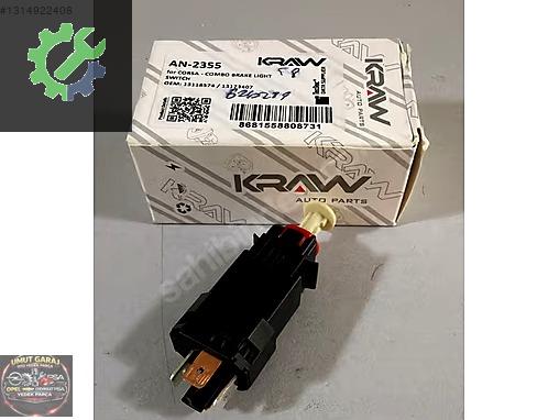 TİGRA B MERİVA A CORSA C OMEGA B FREN LAMBA MÜŞÜRÜ 13118574 KRAW