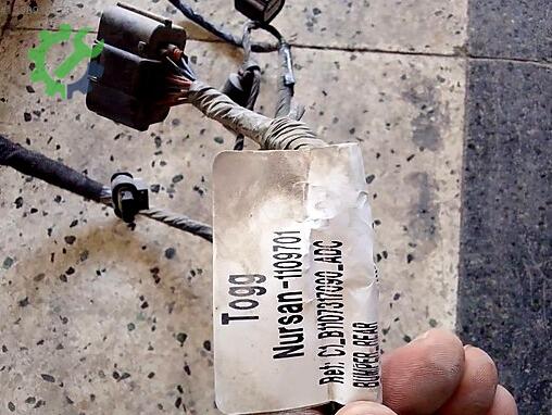 Togg T10X Arka Elektrik Tesisatı çıkma parça