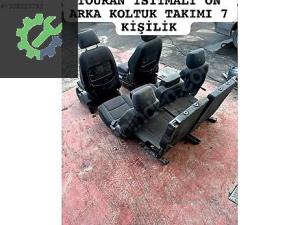 TOURAN ISITMALI ÖN ARKA KOLTUK TAKIMI 7 KİŞİLİK