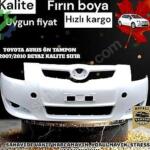 TOYOTA AURIS ÖN TAMPON 2007/2010 BEYAZ KALITE SIFIR