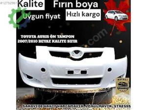 TOYOTA AURIS ÖN TAMPON 2007/2010 BEYAZ KALITE SIFIR