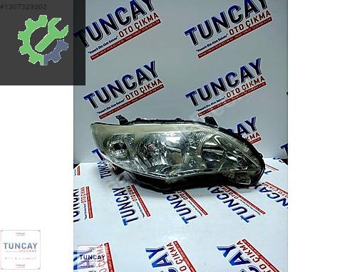 Toyota Corolla Sol Ön Far çıkma parça