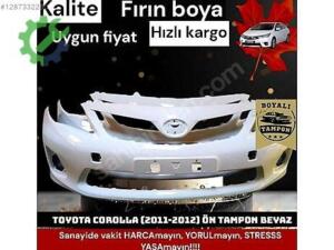 TOYOTA COROLLA (2011-2012) ÖN TAMPON BEYAZ