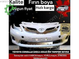 TOYOTA COROLLA (2011-2012) ÖN TAMPON BEYAZ