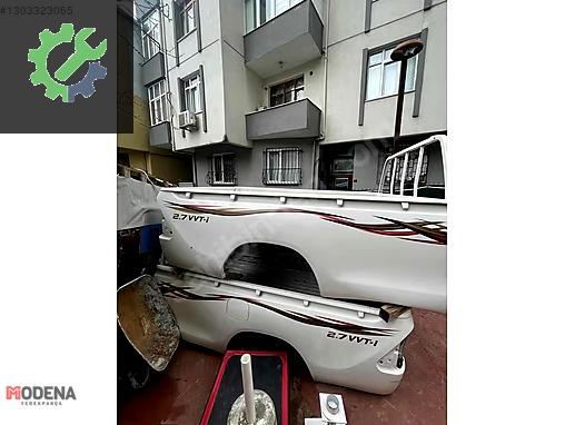 TOYOTA HİLUX SIFIR BOYASIZ TEK KABİN KASASI TAMPON PAÇALIK FULL