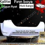Toyota Corolla Arka Tampon 2013/2016 Sifir KALITE- BEYAZ RENK
