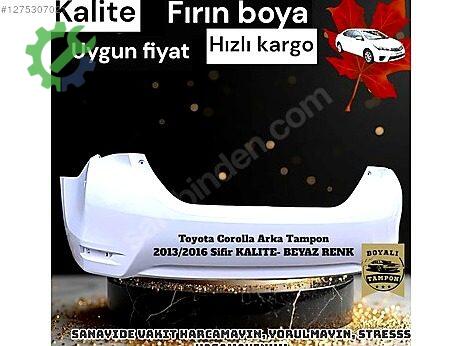 Toyota Corolla Arka Tampon çıkma parça