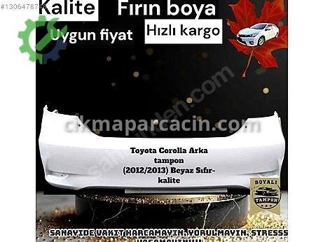 Toyota Corolla Arka Tampon çıkma parça