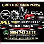 Umut Oto Yedek Parça Opel Chevrolet Psa Grubu
