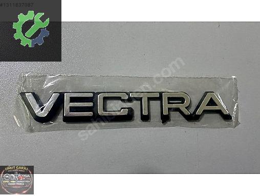 VECTRA ARKA YAZI ARMA AMBLEM VECTRA ARKA BAGAJ 93171968 İTHAL