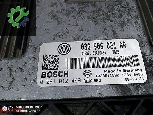 Volkswagen Golf Beyin 03G906021AR çıkma parça