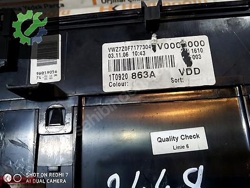 Volkswagen Caddy Gösterge Paneli 1T0920 çıkma parça