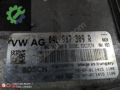 Volkswagen Passat Beyin 04L907309R çıkma parça