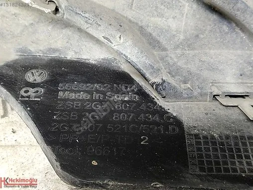 Volkswagen Taigo Arka Tampon 2G7807434 çıkma parça