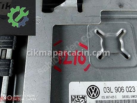 Volkswagen Passat Motor Beyni çıkma parça