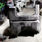 VW CADDY 2012 SAĞ ARKA ÇAMURLUK ŞASİ ÇEYREK