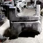VW CADDY 2012 SAĞ ARKA ÇAMURLUK ŞASİ ÇEYREK