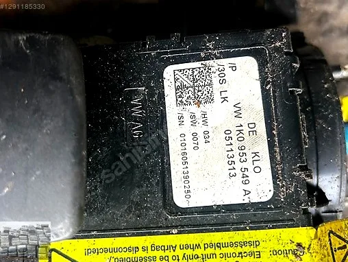 Volkswagen Caddy Silecek Kolu 1K0953503 çıkma parça