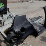 VW GOLF 6 ARKA ŞASİ-ŞASE ÇEYREK MARŞPİYEL ORTA DİREK TAVAN ARKA