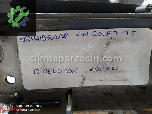 Volkswagen Golf Direksiyon Mili 5Q1419502AP çıkma parça