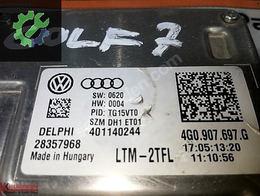 Volkswagen Golf Beyin 4G0907697G çıkma parça