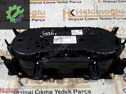 Volkswagen Passat Gösterge Paneli 3G0920751 çıkma parça