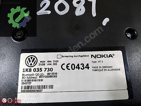 Volkswagen Passat Beyin 1K8035730 çıkma parça