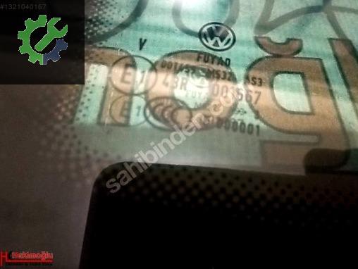 Volkswagen Tiguan Kelebek Camı 001667 çıkma parça