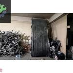 VW TRANSPORTER T5-56 KESME TAVAN UZUN ŞASİ BOYASIZ SİYAH DÖŞEMEL