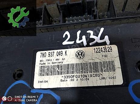 Volkswagen Transporter Beyin 7H0937049K çıkma parça